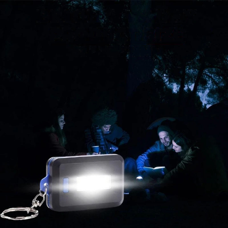 Mini LED Flashlight Keychain