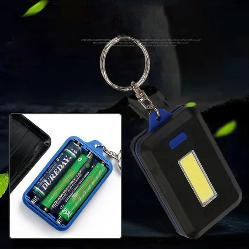 Mini LED Flashlight Keychain