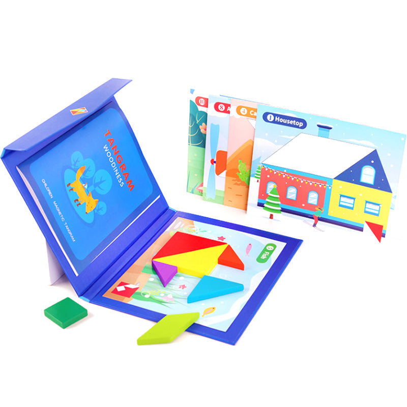 Advanced Magnetic Tangram For Kids