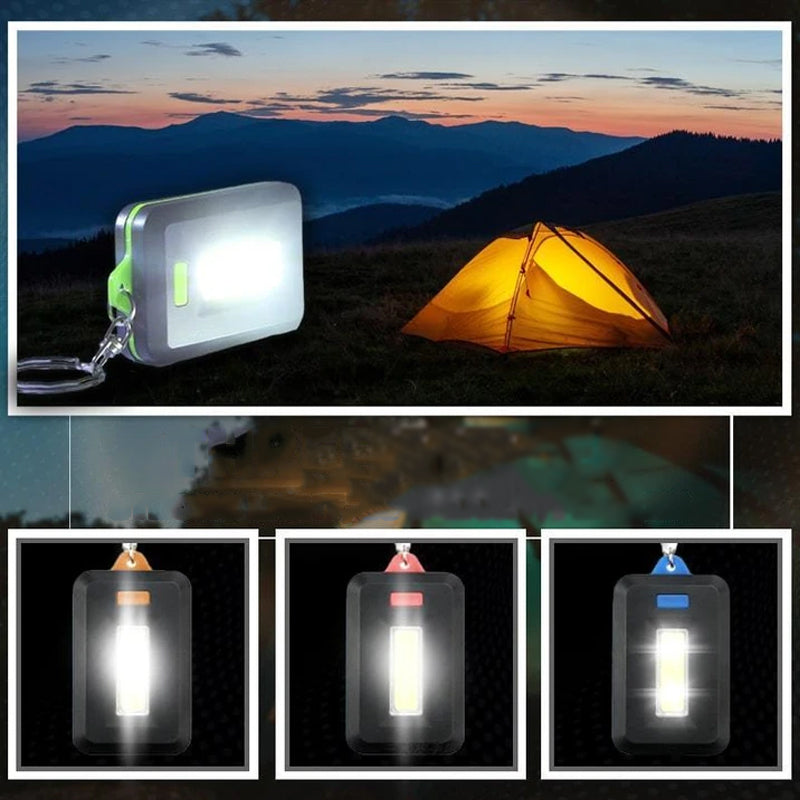 Mini LED Flashlight Keychain