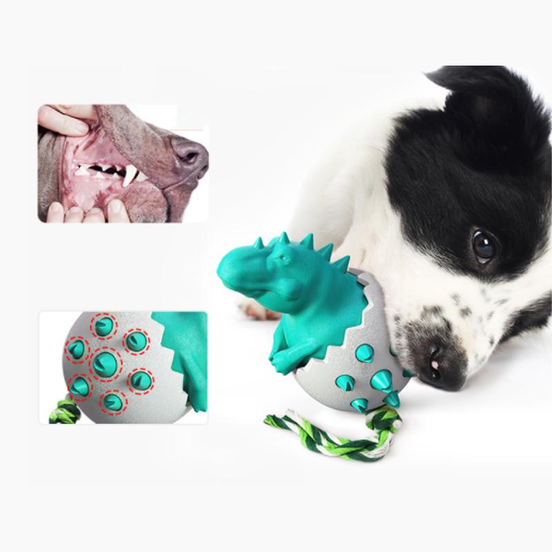 Dinosaur Eggs Dog Chew Toys