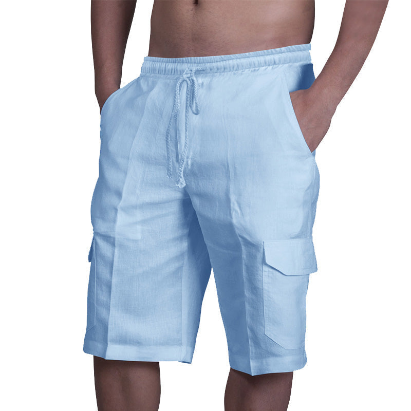 Men's Casual Linen Shorts