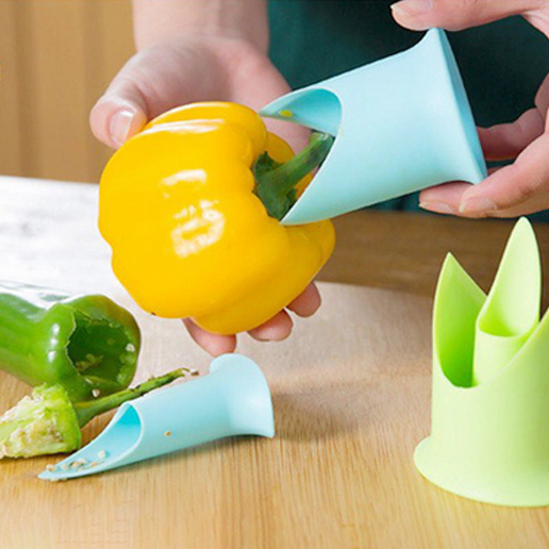 Multi-Functional Pepper Corer