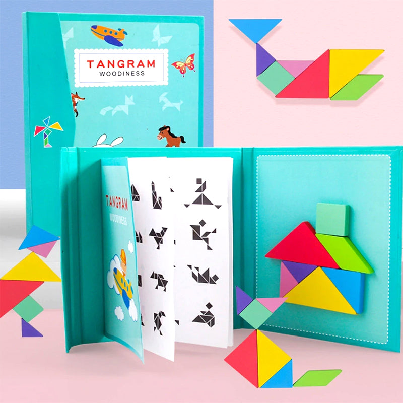 Advanced Magnetic Tangram For Kids