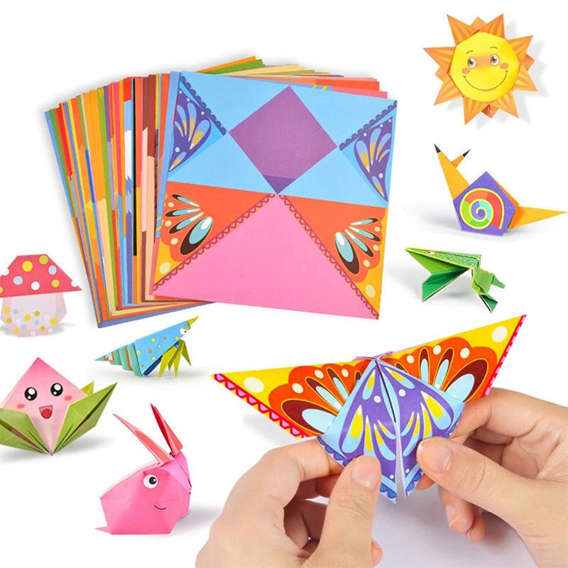 54 Pages Handcraft Paper Art for Children