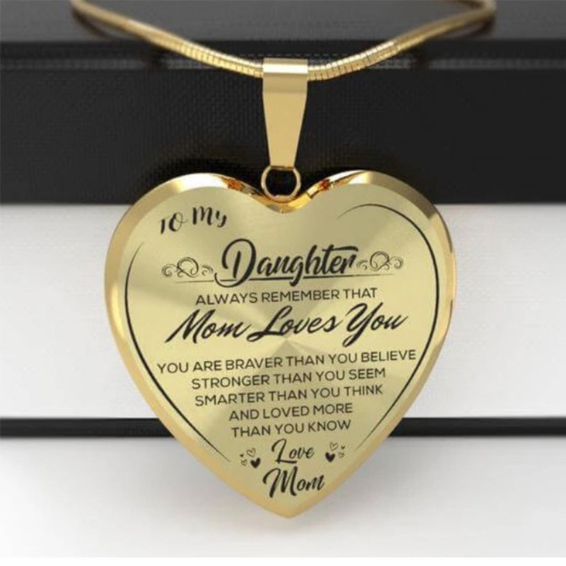 Necklace - To My Daughter (Love of a MOther)