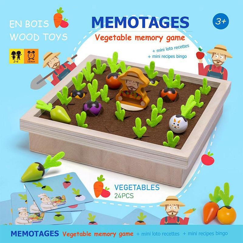 Vegetables Memory Game