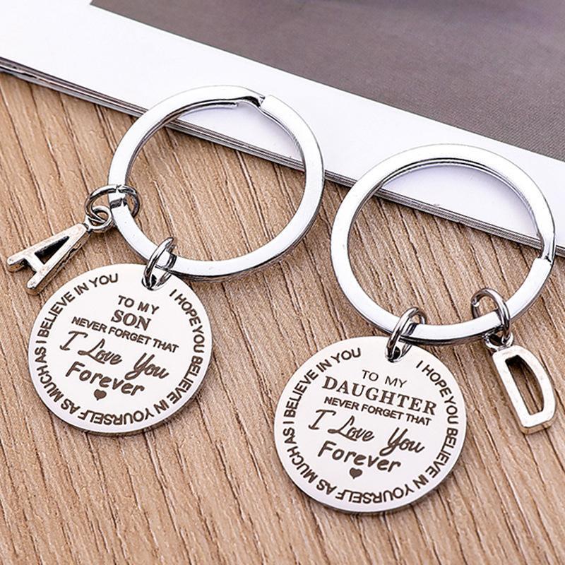 TO MY SON/DAUGHTER Inspirational Gift Keychain