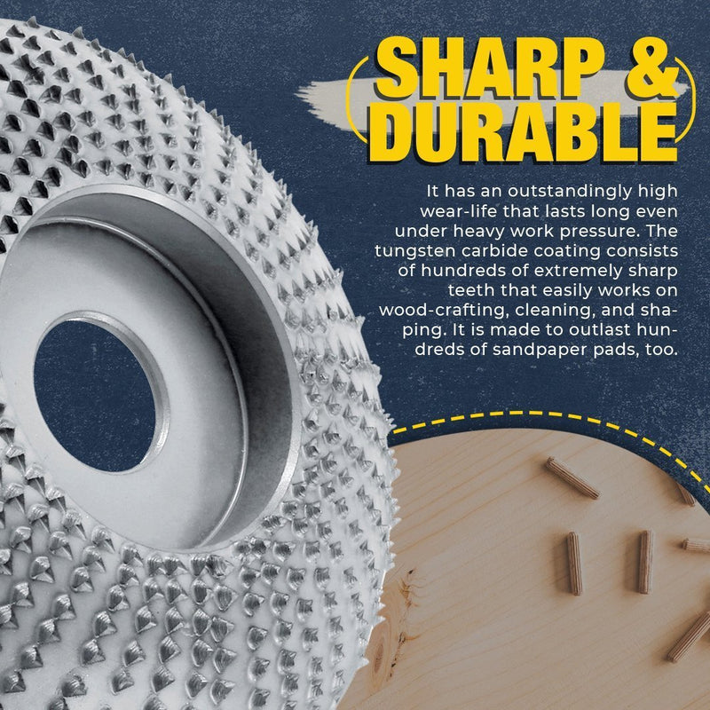 Woodworking Angle Grinder Dish