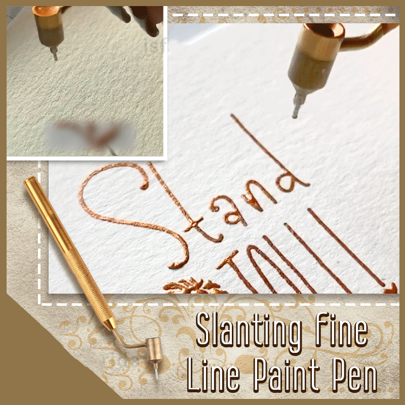 Slanting Fine Line Paint Pen