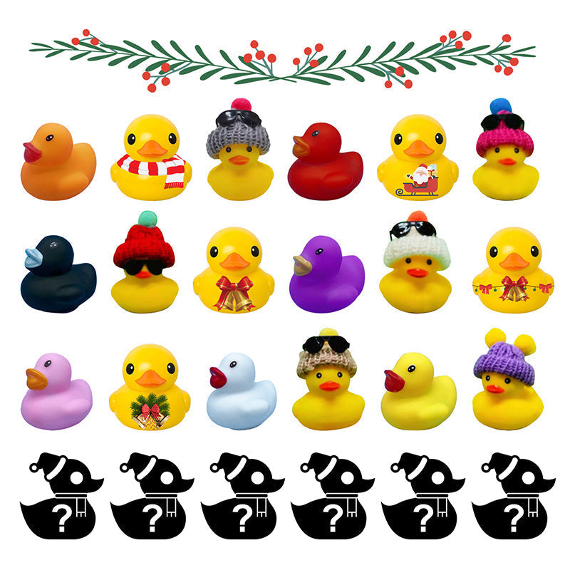 Advent Calendar 2022 - 24 Rubber Ducks for Kids🎁