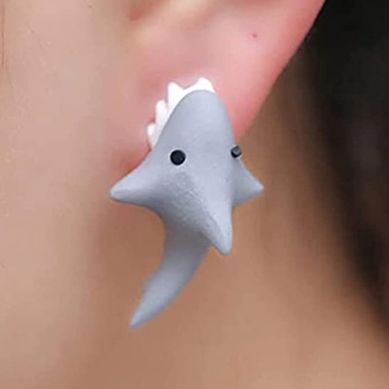 Cute Animal Bite Earrings
