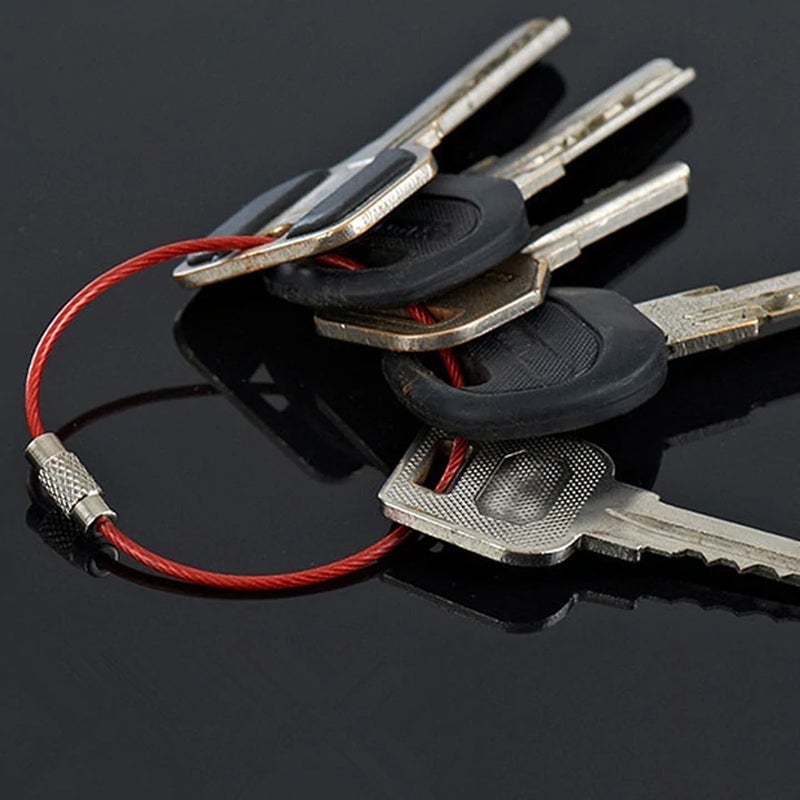 Creative Color Steel Wire Lock, 20pcs