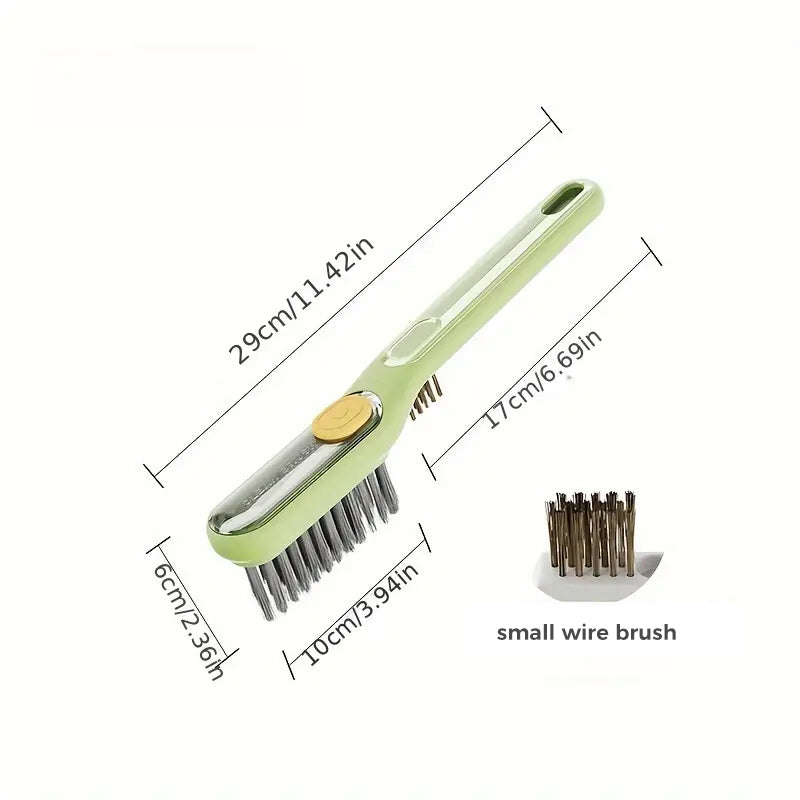 2-in-1 Multifunctional Press Type Cleaning Brush