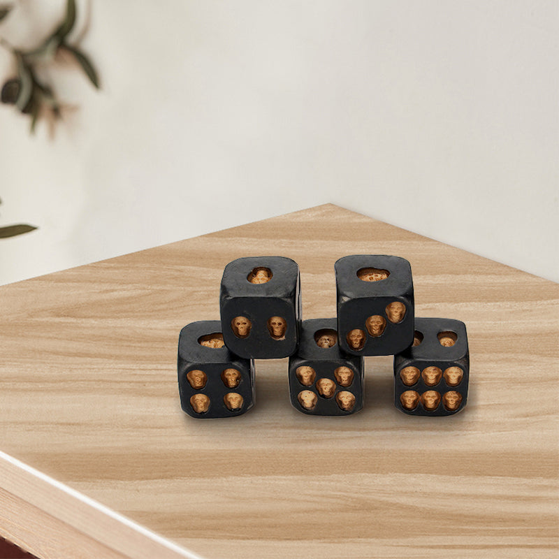 Black Skull Balance Dice