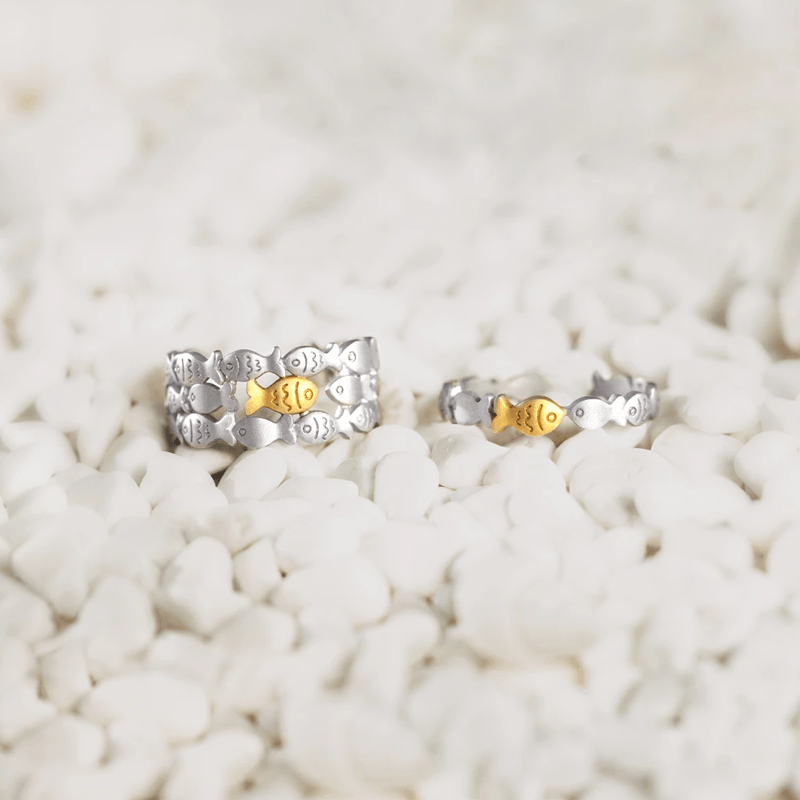 Goldfish Style Ring