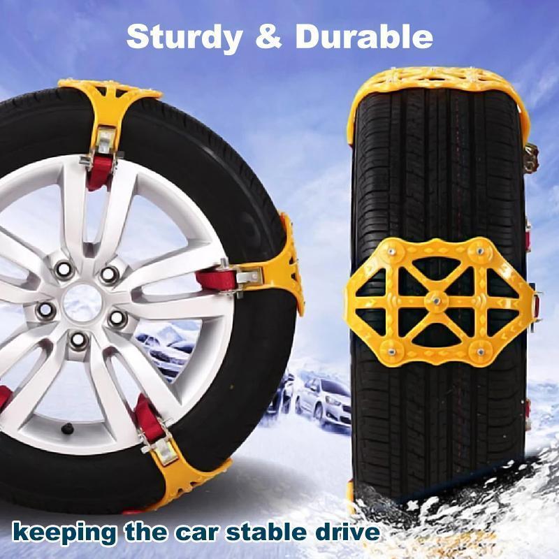 Anti-Skid Emergency Snow Tire Chains