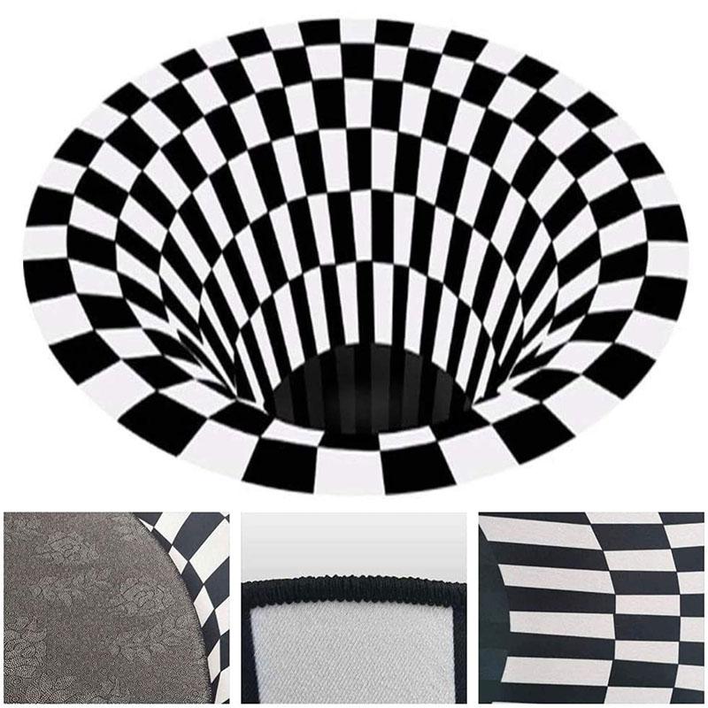 Vortex Illusion Rug