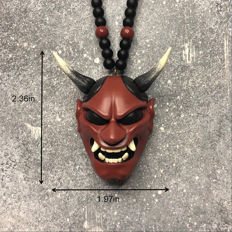 PRE SALE>>Japanese Oni Mask Car Rear Veiw Mirror Ornament