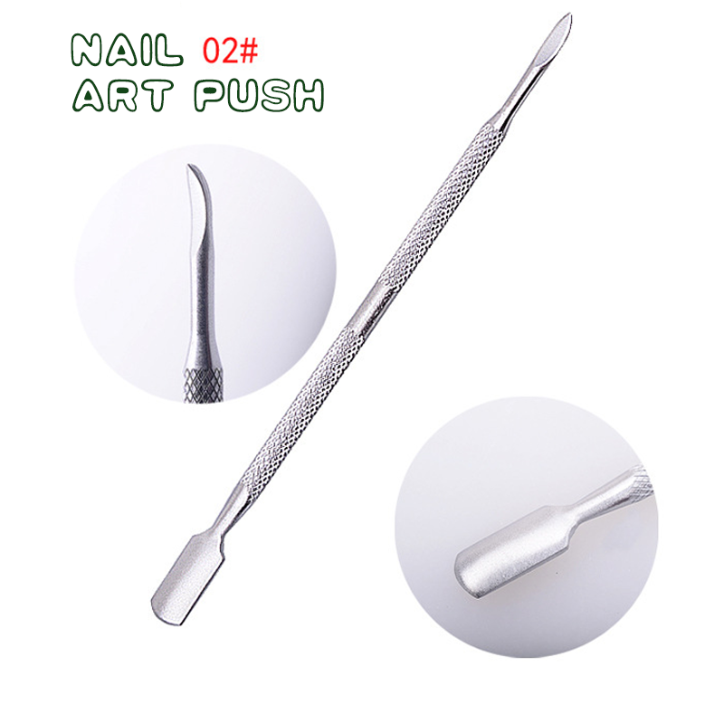 Stainless Steel Double-Ended Dead Skin Pusher