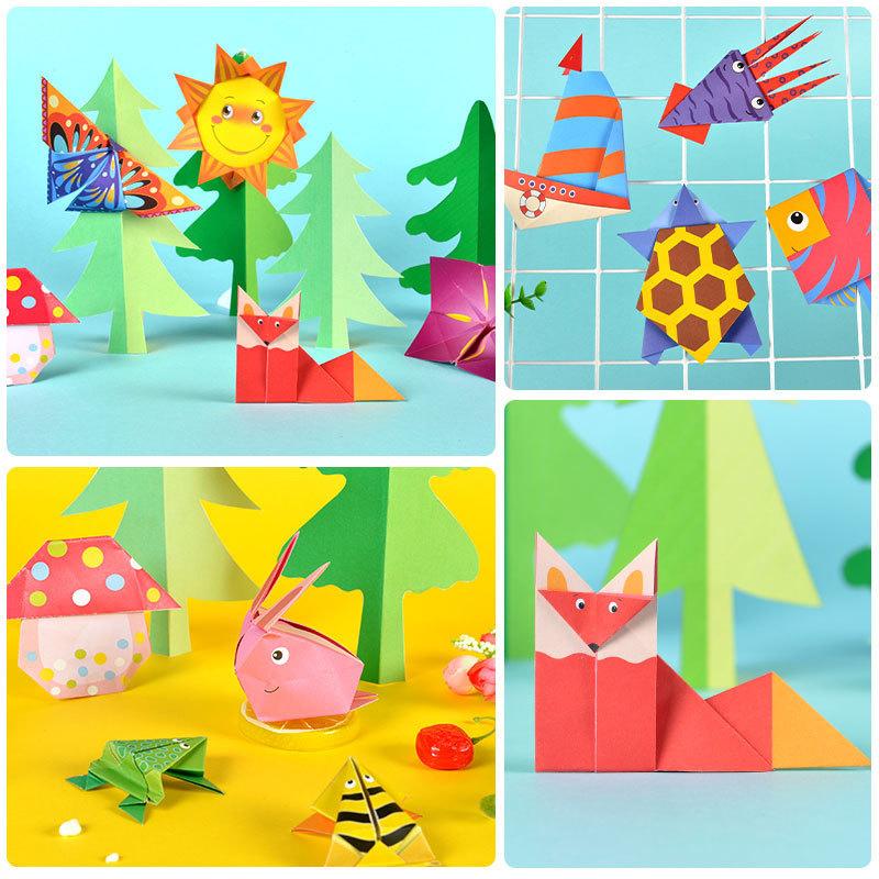 54 Pages Handcraft Paper Art for Children