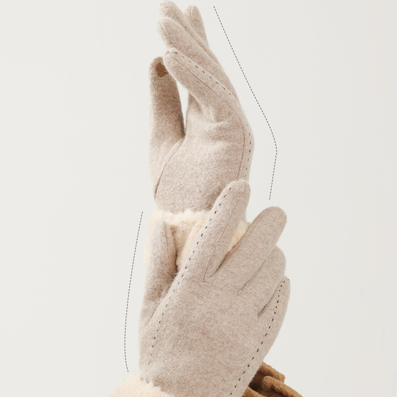 Ladies Winter Cashmere Gloves