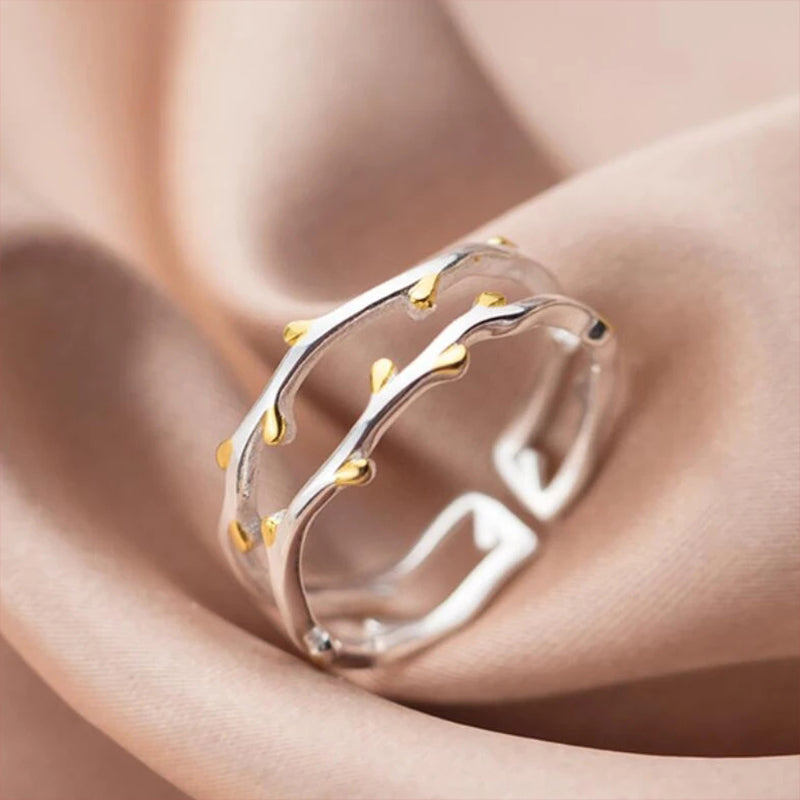 Branch Gold Leaf Ring