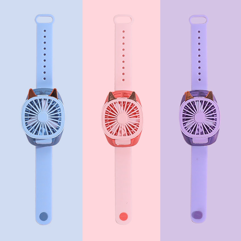 Mini Handheld Fan With Wrist