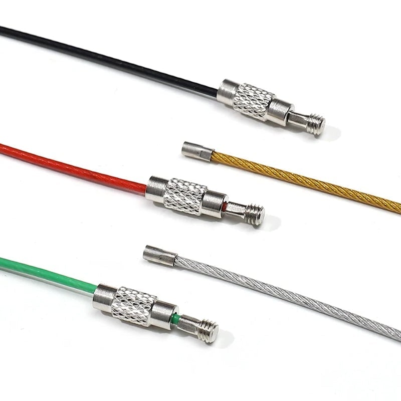 Creative Color Steel Wire Lock, 20pcs