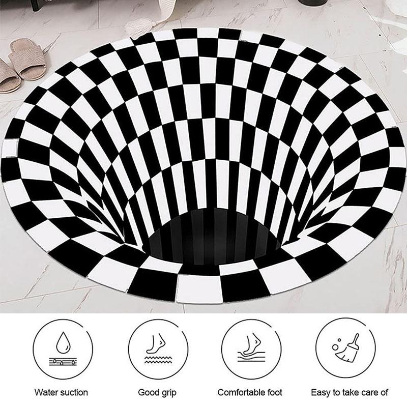 Vortex Illusion Rug