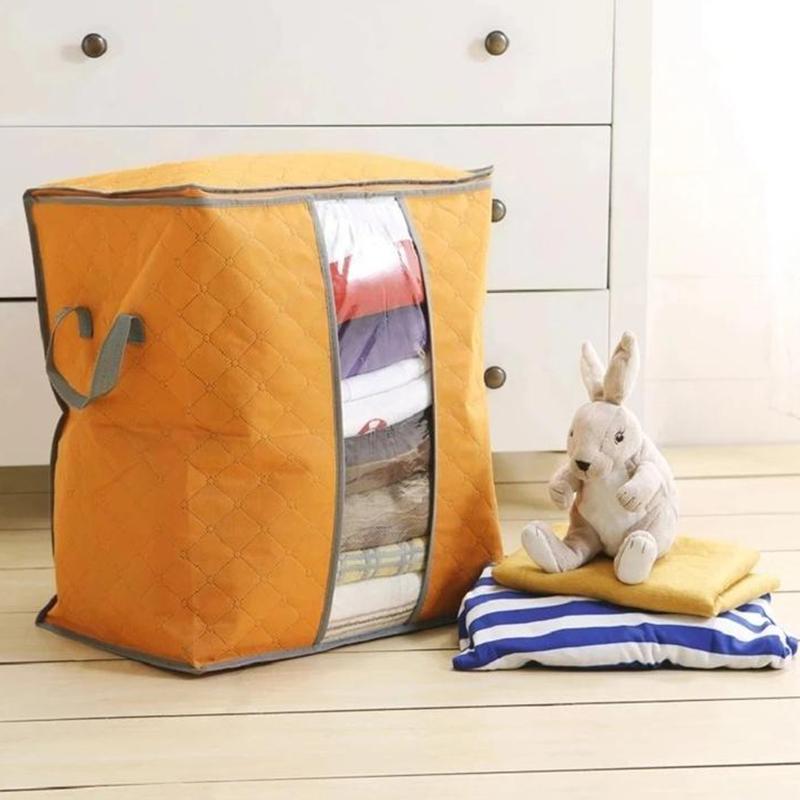 Pre-Sale>>Folding Bamboo Charcoal Clothes Storage Bag