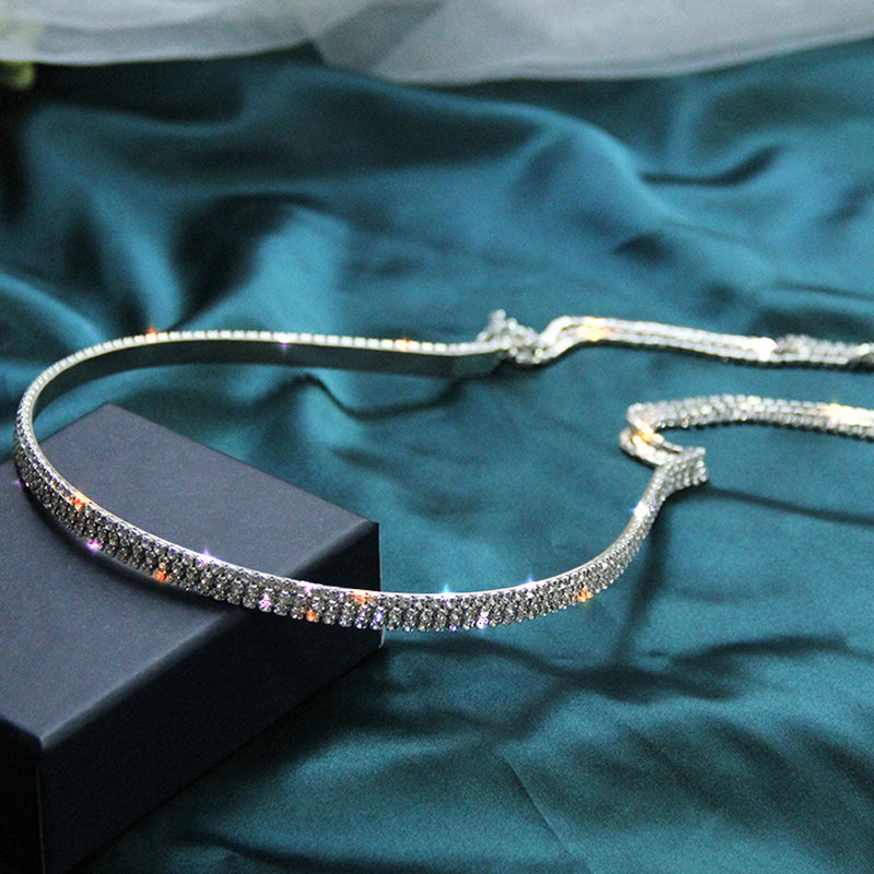 Shiny Rhinestone Bejewelled Headband
