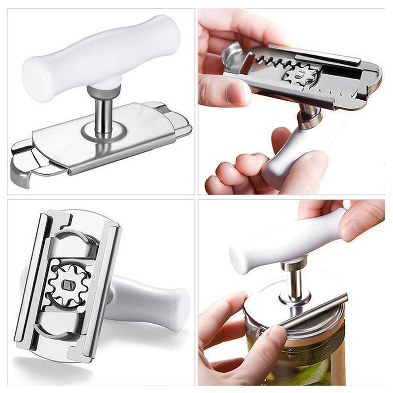 Pre Sale>>>Size Adjustable Stainless Steel Can Opener Bottle Tin Cap