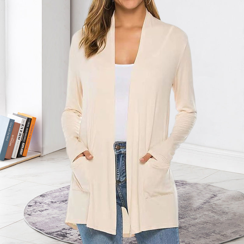 Women's Casual Summer Open Front Cardigan