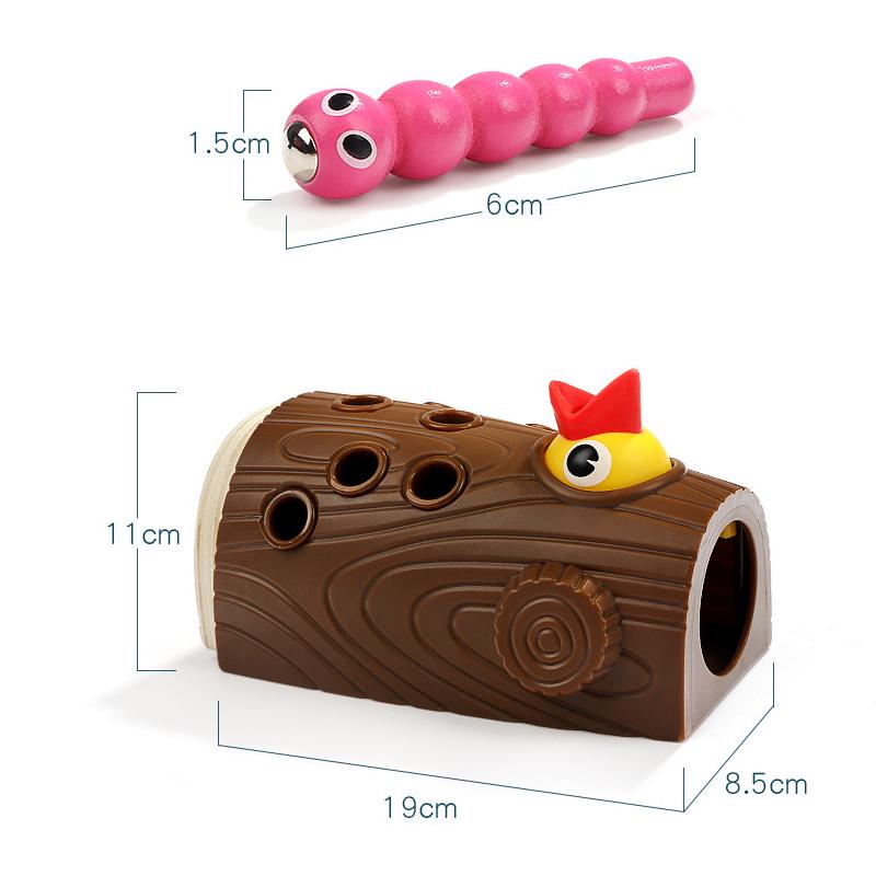 Woodpecker Insect Catching Game Toys For Kids