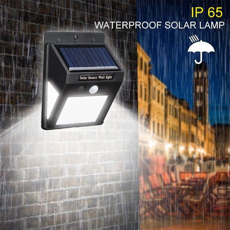 20 LED Solar Lamps Outdoor