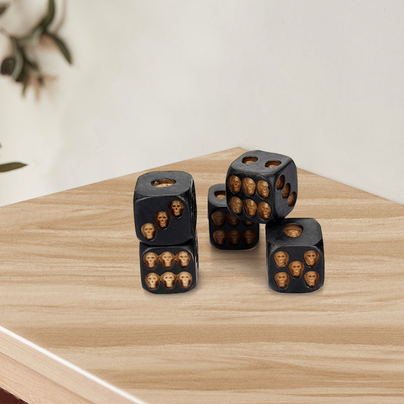 Black Skull Balance Dice