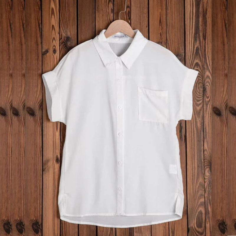 Women's Casual Short Sleeve Vintage Shirt