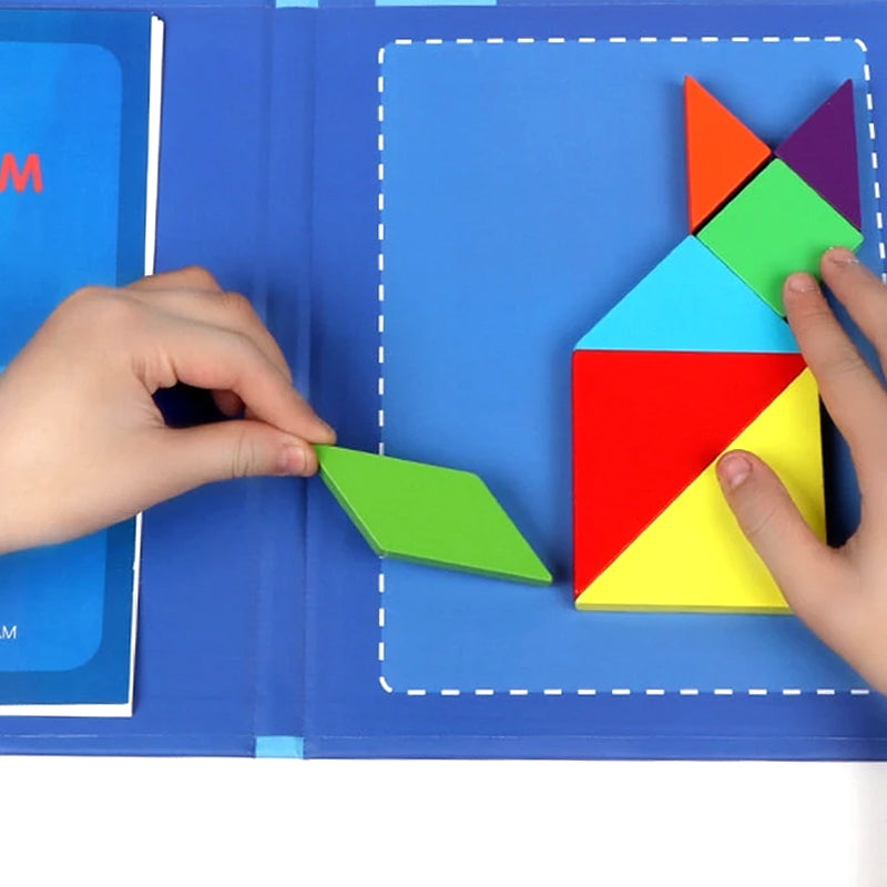 Advanced Magnetic Tangram For Kids