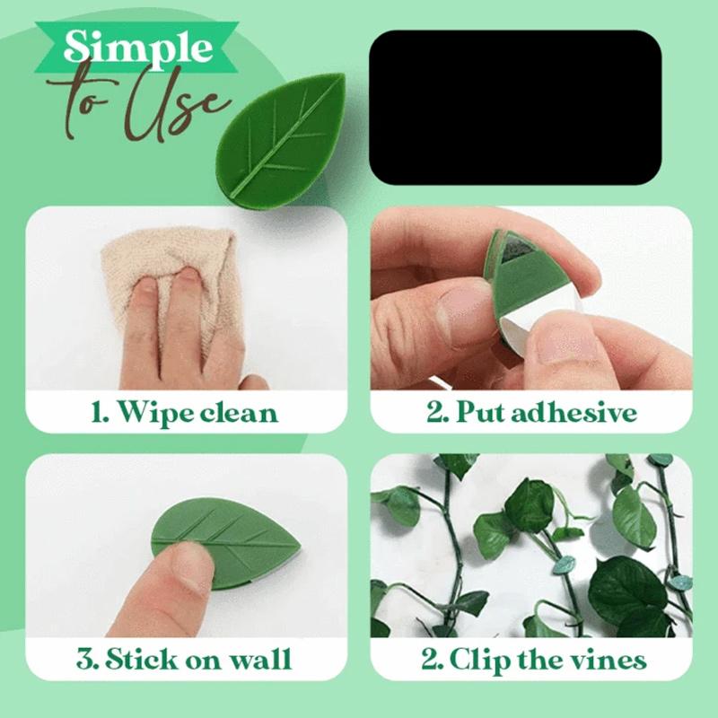 Plant Climbing Artifact Fixing Clip, 50pcs