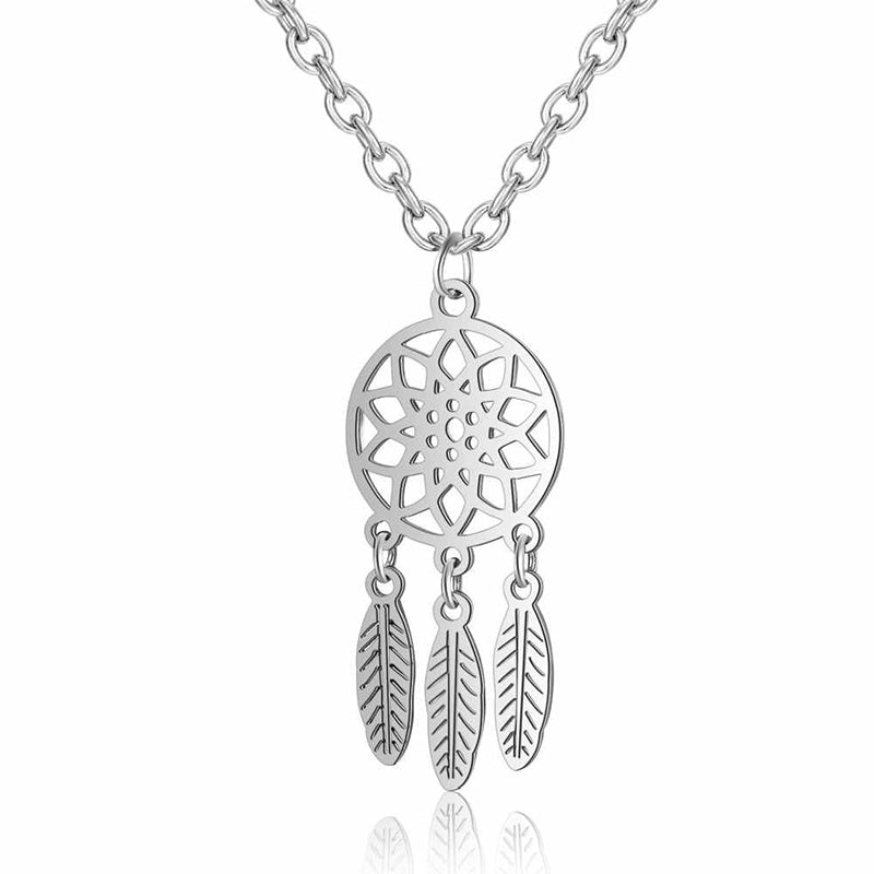 Starfish Dreamcatcher Titanium Necklace