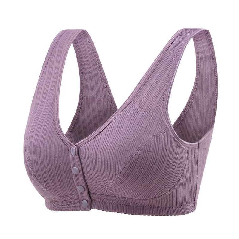 Cotton Non-Stiffening Breathable Comfortable Bra
