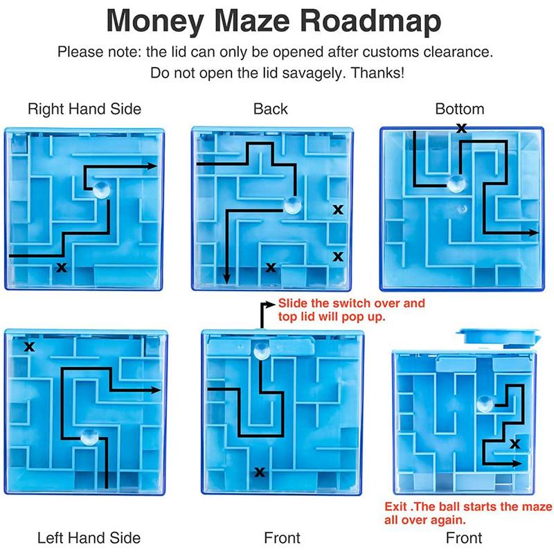 Funny Maze Piggy Bank