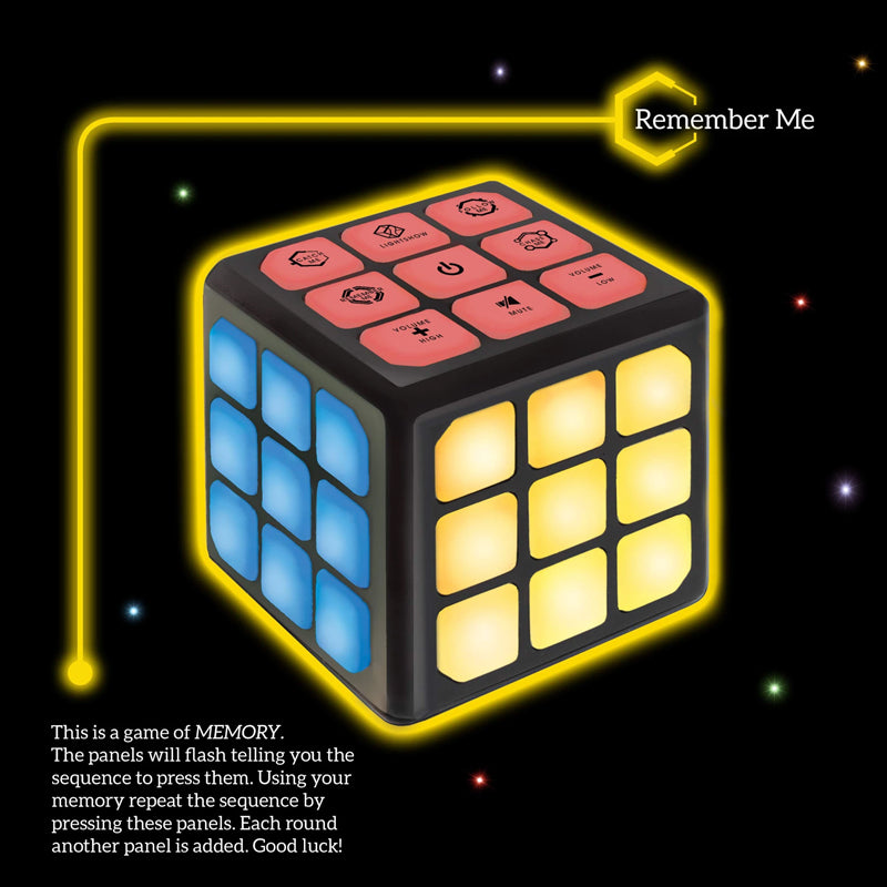 Flashdash Memory & Brain Game Cube