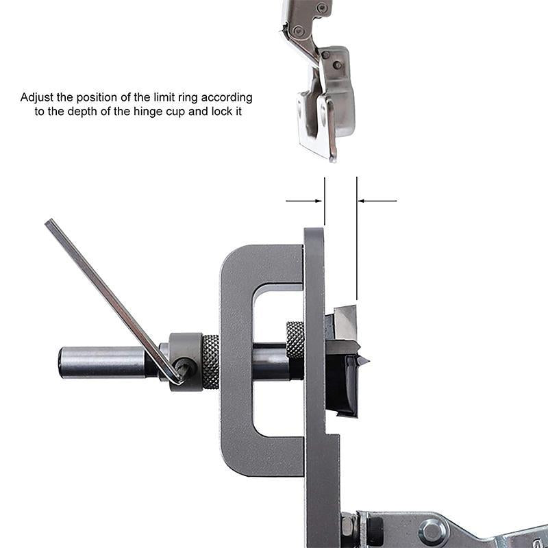 35mm/ 1.37inches Concealed Hinge Jig