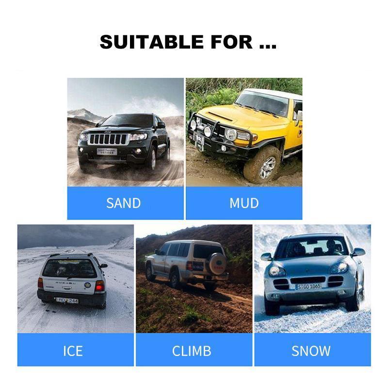 Anti-Skid Emergency Snow Tire Chains