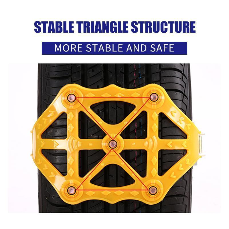 Anti-Skid Emergency Snow Tire Chains