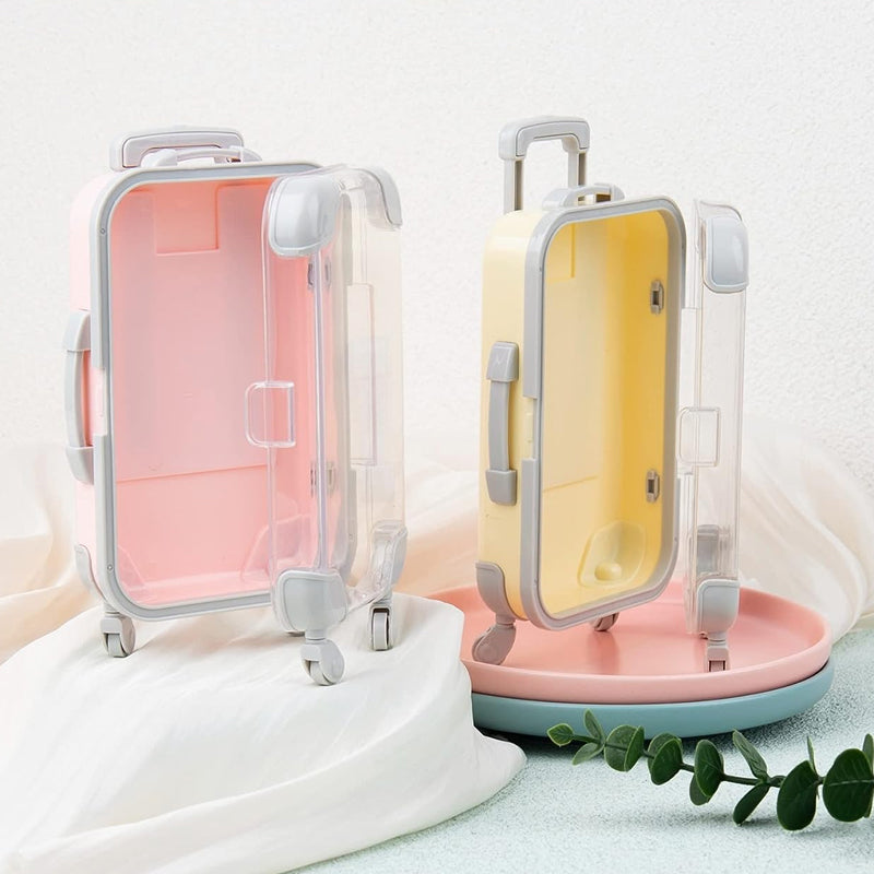 Mini Suitcase Eyelashes Case