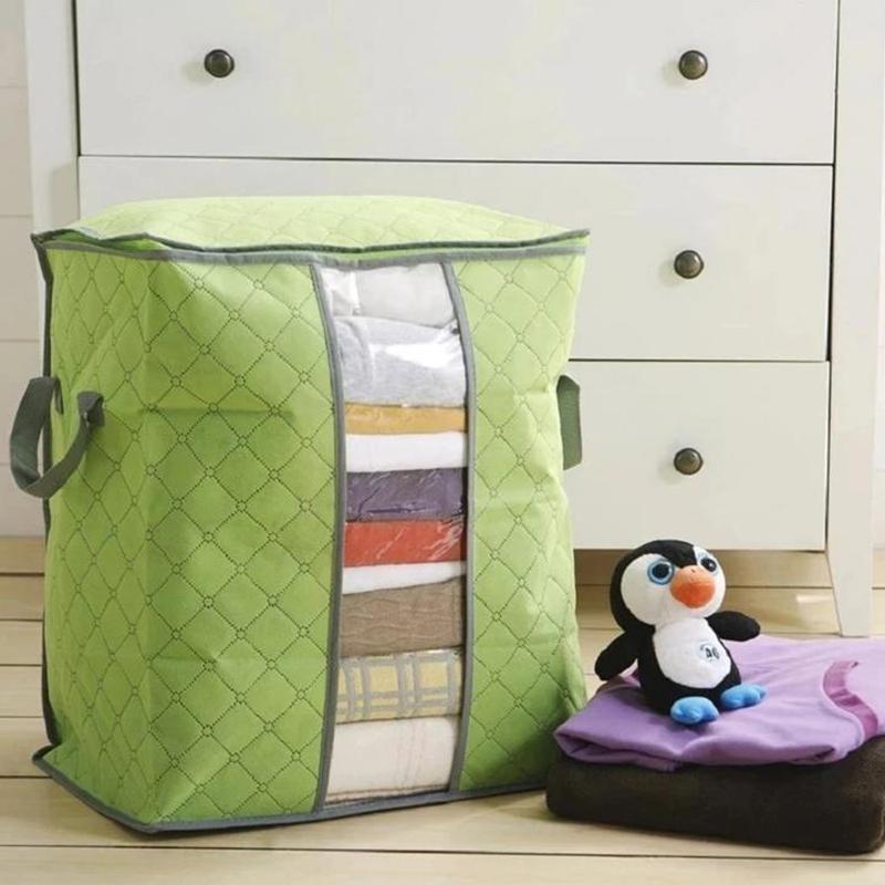 Pre-Sale>>Folding Bamboo Charcoal Clothes Storage Bag