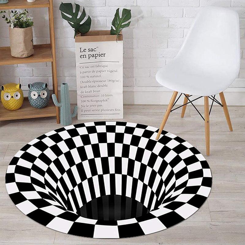 Vortex Illusion Rug